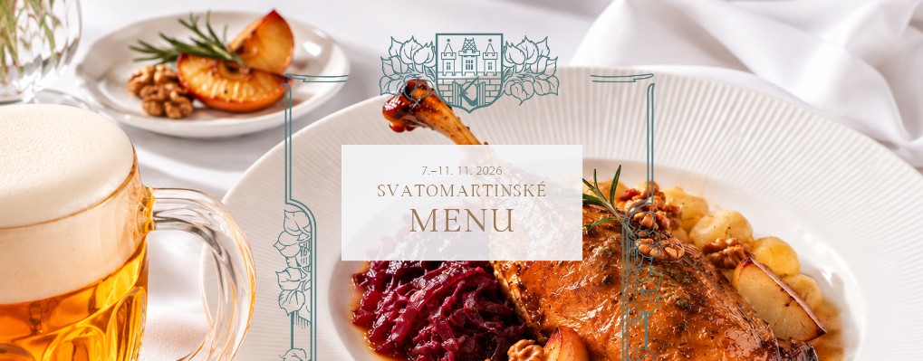 Restaurace Obecní dům svatomartinské menu