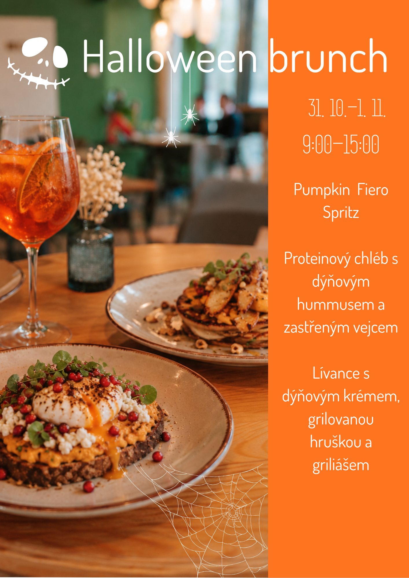 Fuel bistro Halloween brunch