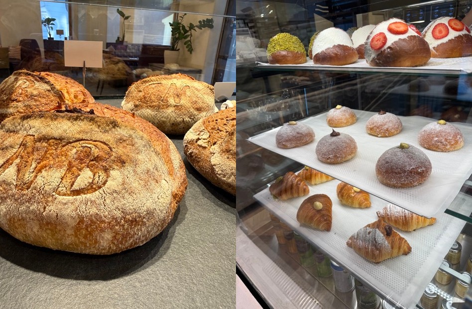 NK bakery bistro brunch pečivo