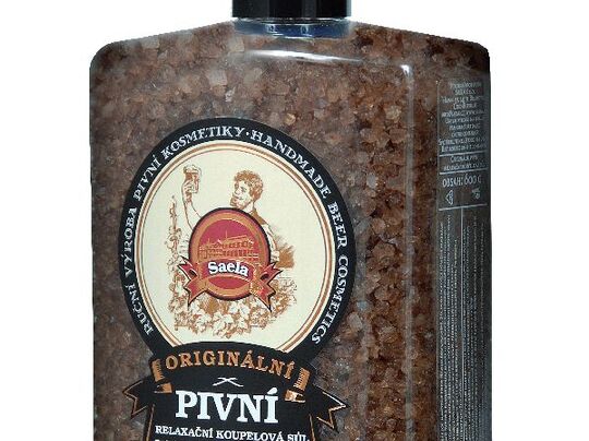 Pivní koupelová sůl Saela