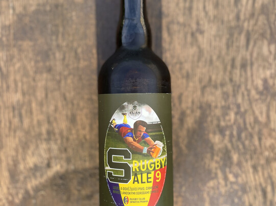 Rubgy ALE 9° Lehké a osvěžující pivo, chmelené Novozéladskými odrůdami chmele